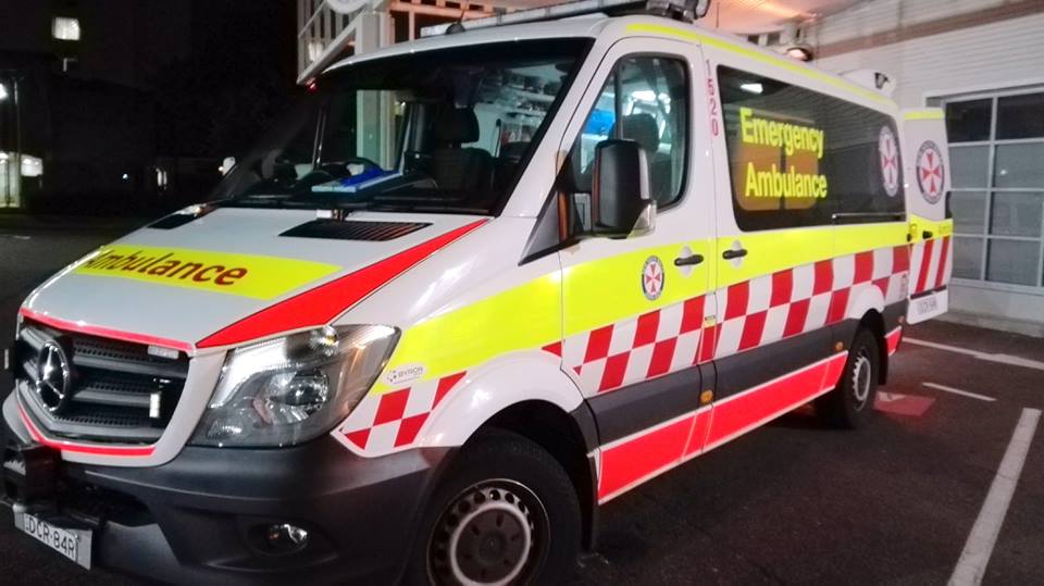An ambulance is called for a young dad with chest pains